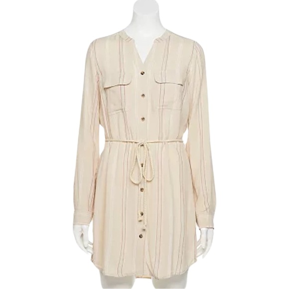 EUC SO Button Down Utility Dress - Picture 2 of 11